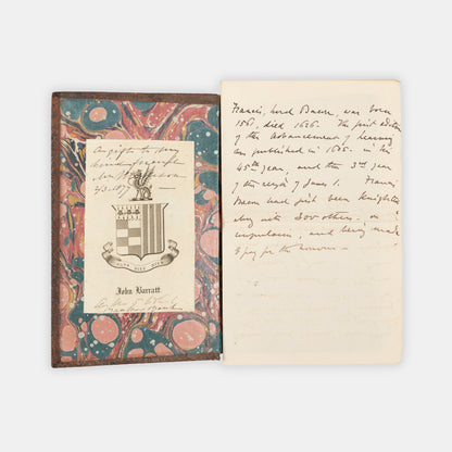 The first edition of Francis Bacon's Twoo Bookes of the proficiencie and advancement of learning, one of his earliest philosophical works and the only one published in England