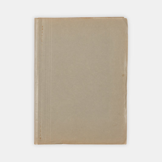 One of only four known copies of this unpublished and Unfinished Draft of a Skethc of a Biography of Ludwig Wittgenstein by Friedrich August von Hayek