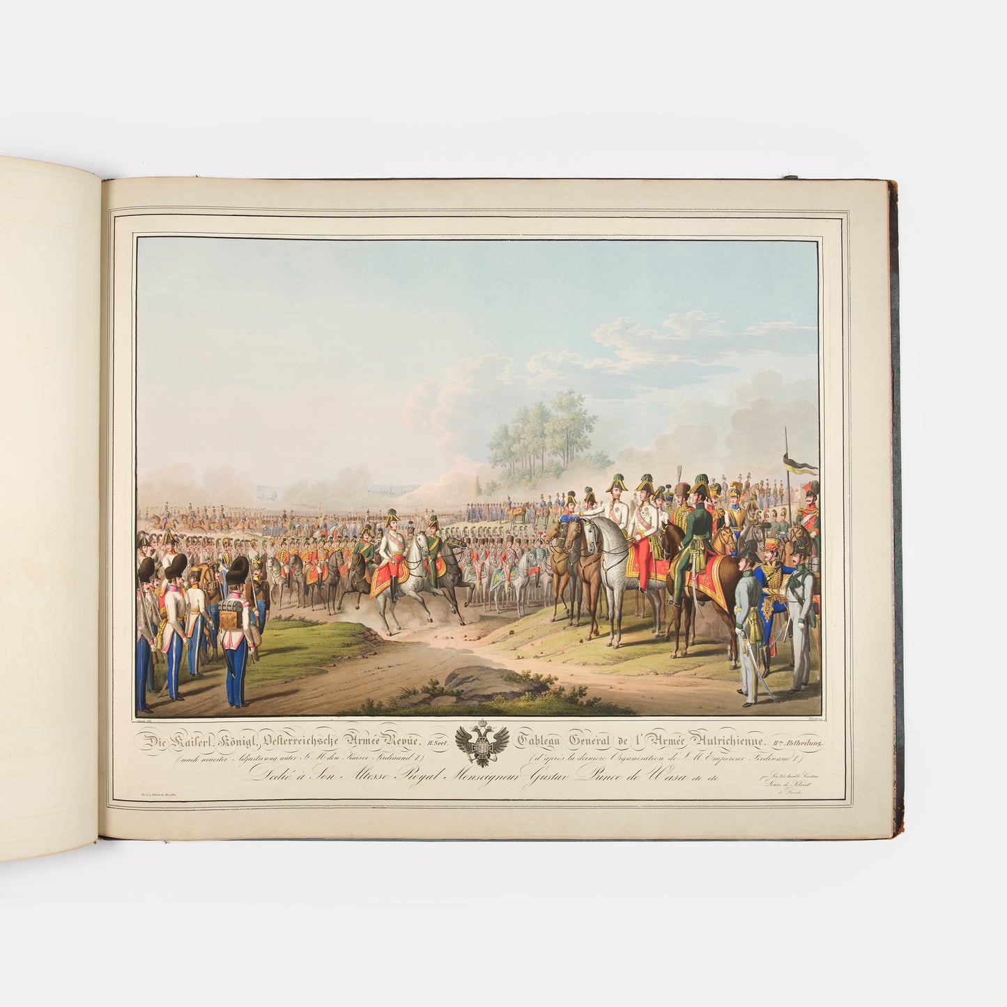 Tableaux des armées de l'Europe