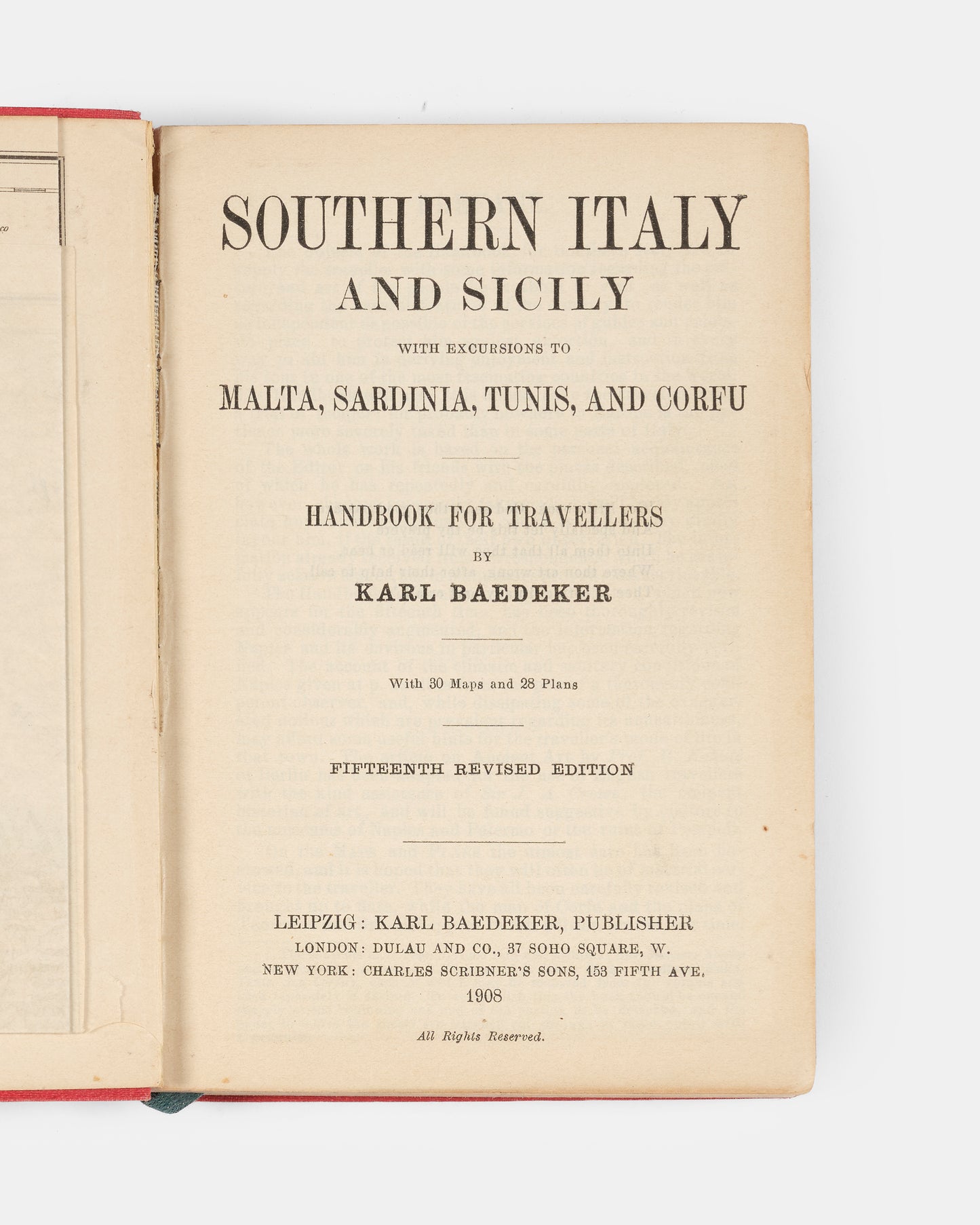 Last edition of Southern Italy to include Tunis