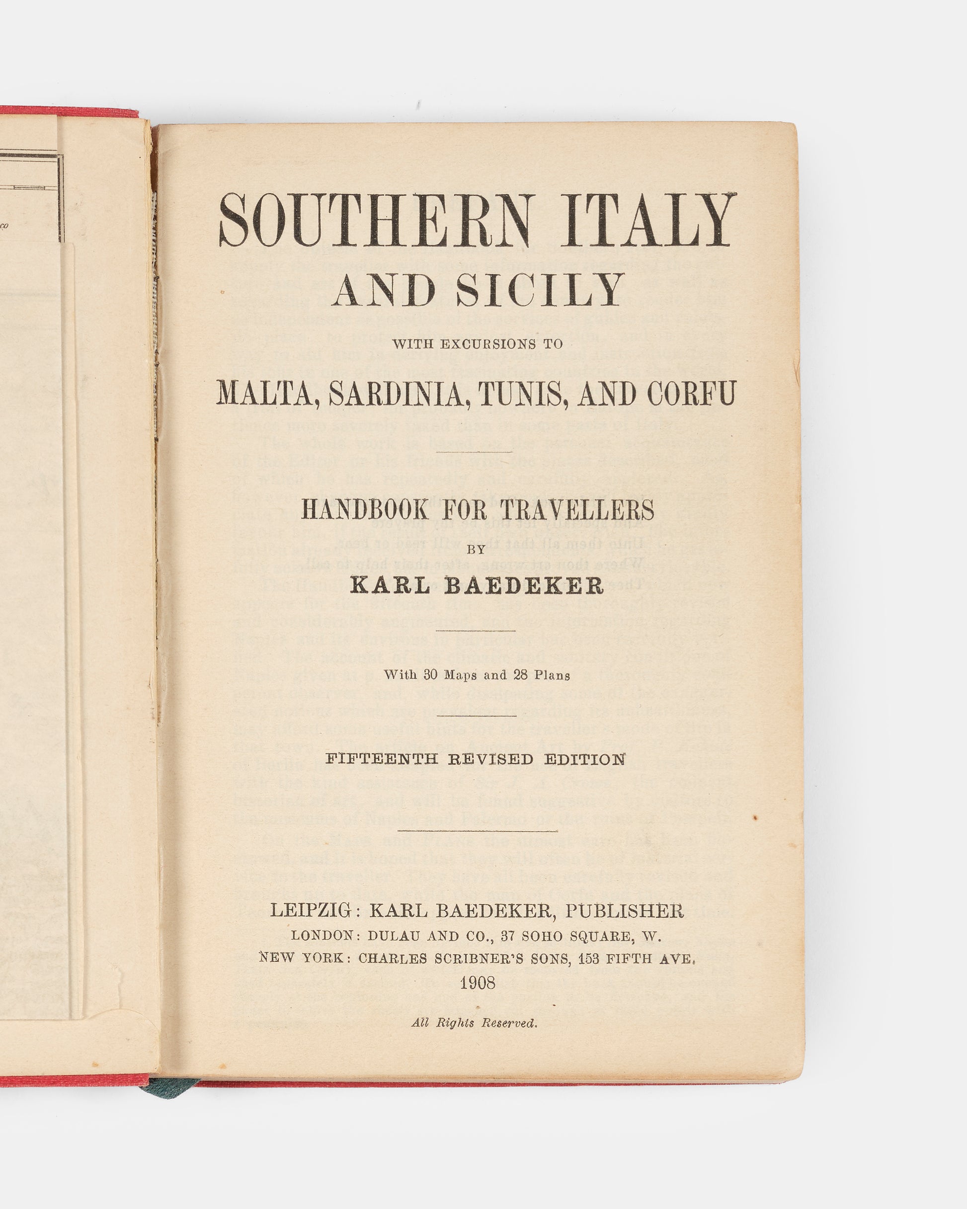 Last edition of Southern Italy to include Tunis