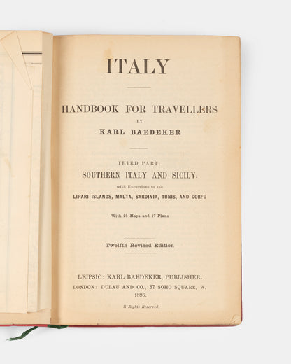 This volume contains maps of Sardinia, Malta and Gozo