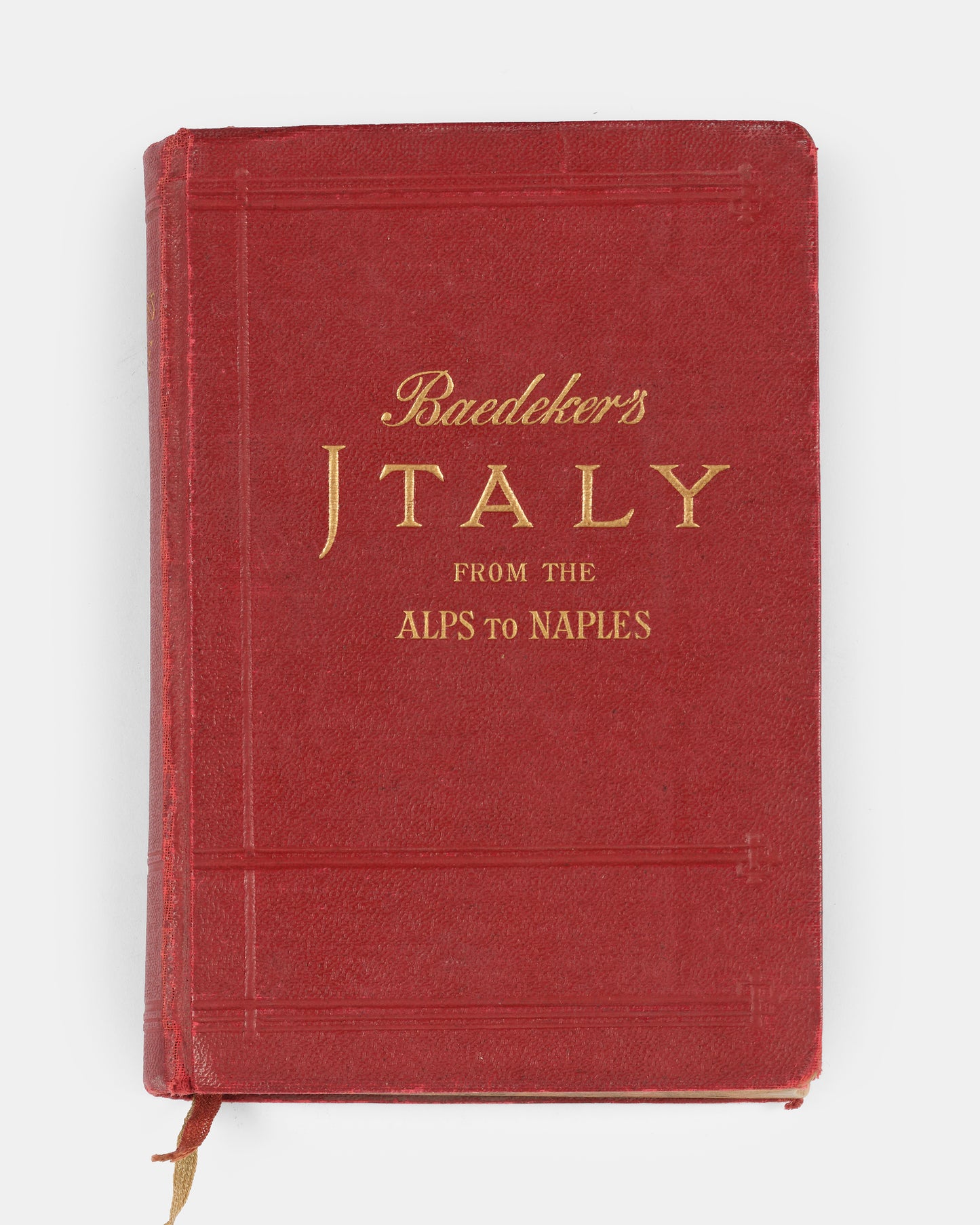 Karl Baedeker. Italy from the Alps to Naples. 1928