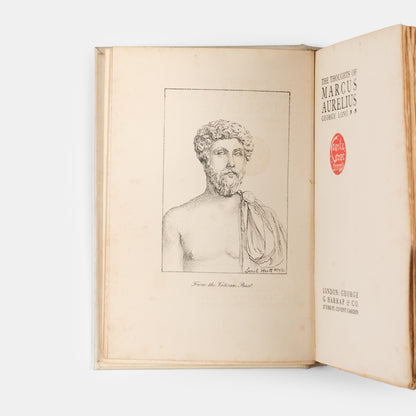 A finely pritned example of the meditations of Marcus Aurelius Antoninus, the last of Rome's five good emperors