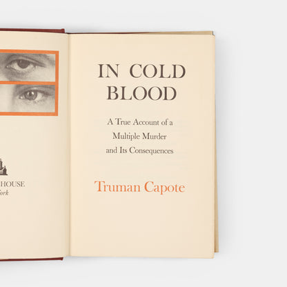 First edition, first printing of one of the great works of twentieth-century journalism
