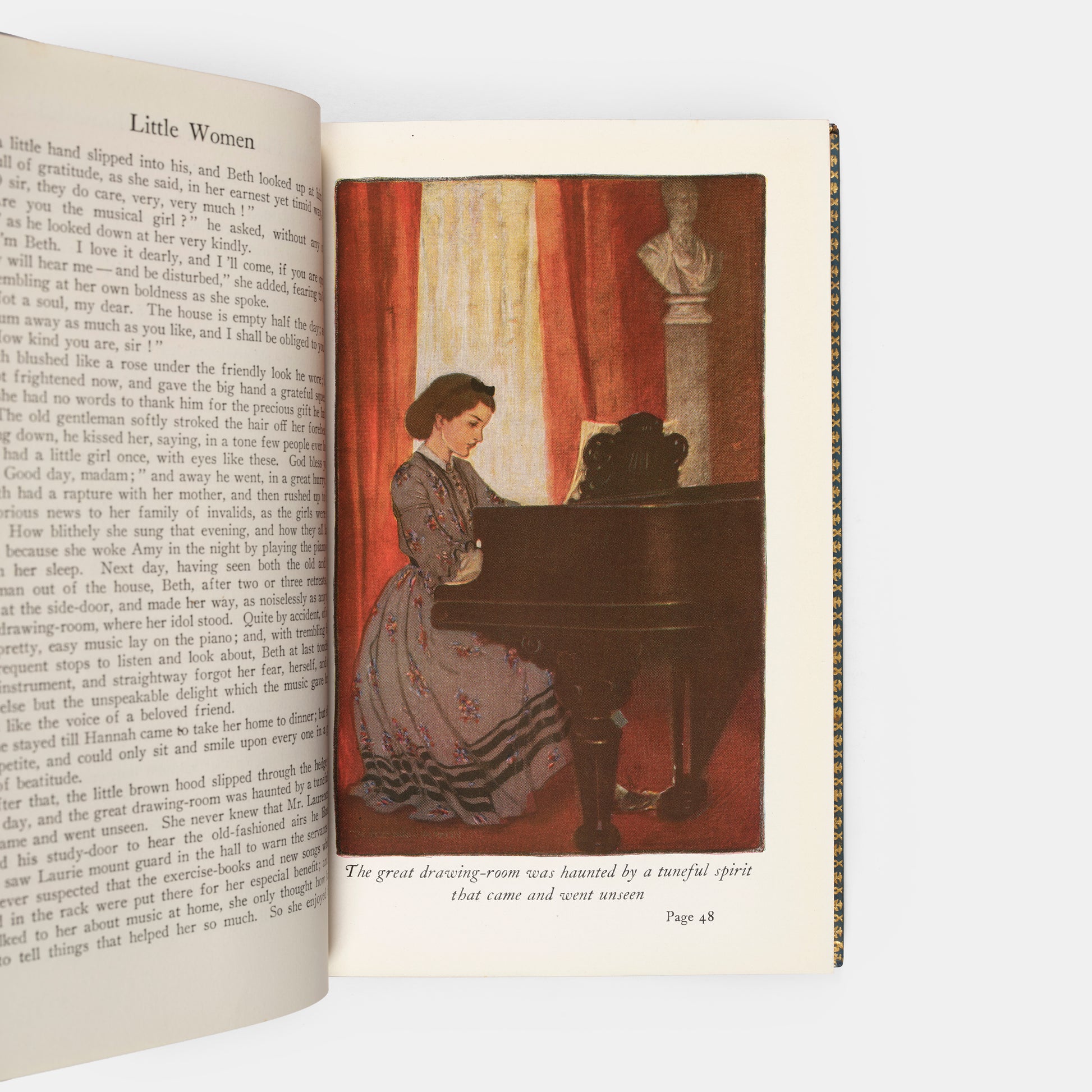 A nicely bound copy of Louisa May Alcott's Little Women