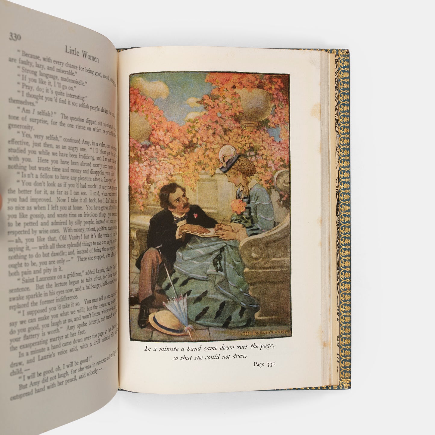 A nicely bound copy of Louisa May Alcott's Little Women
