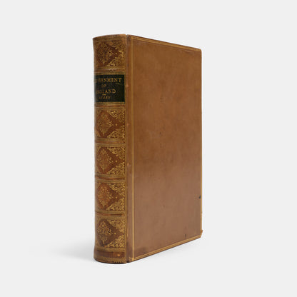 The first edition of this insightful constitutional study by William Edward Hearn on The Government of England