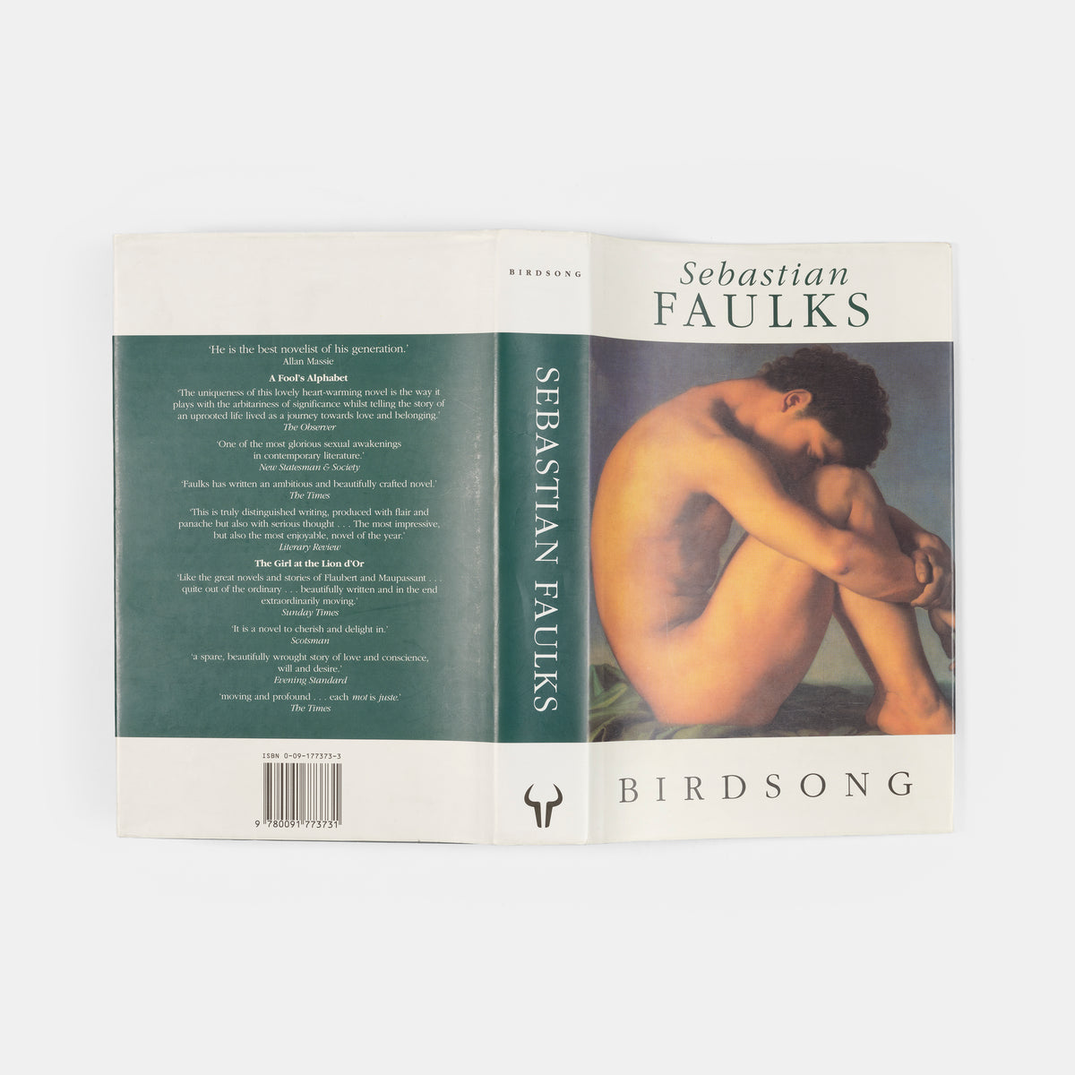 This first edition h includes Faulks' signature on the half-title, 