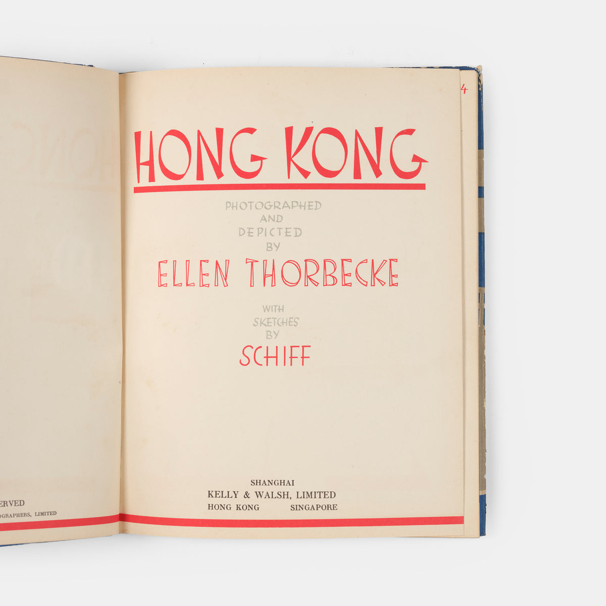 First edition of Hong Kong by Ellen Thorbecke, one of the iconic picture books by Schiff with the scarce dust-jacket.