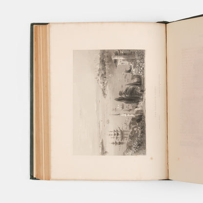 The Beauties of the Bosphorus by Julia Pardoe, one of the most popular and attractive of all books on the Bosphorus, scarce to find in the original cloth.