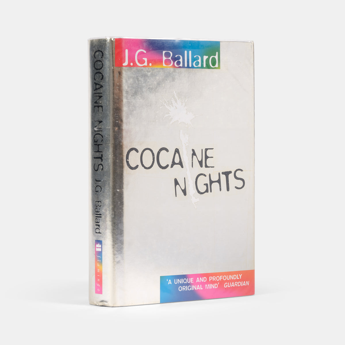 First edition of Cocaine Nights by J.G. Ballard, signed by the author. 