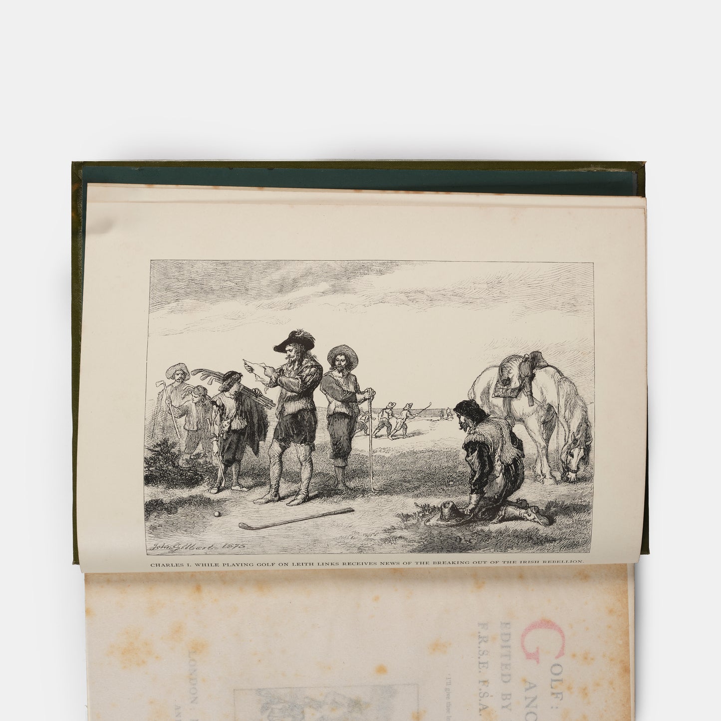 A handsome copy of Golf: A Royal and Ancient Game by Robert Clark.