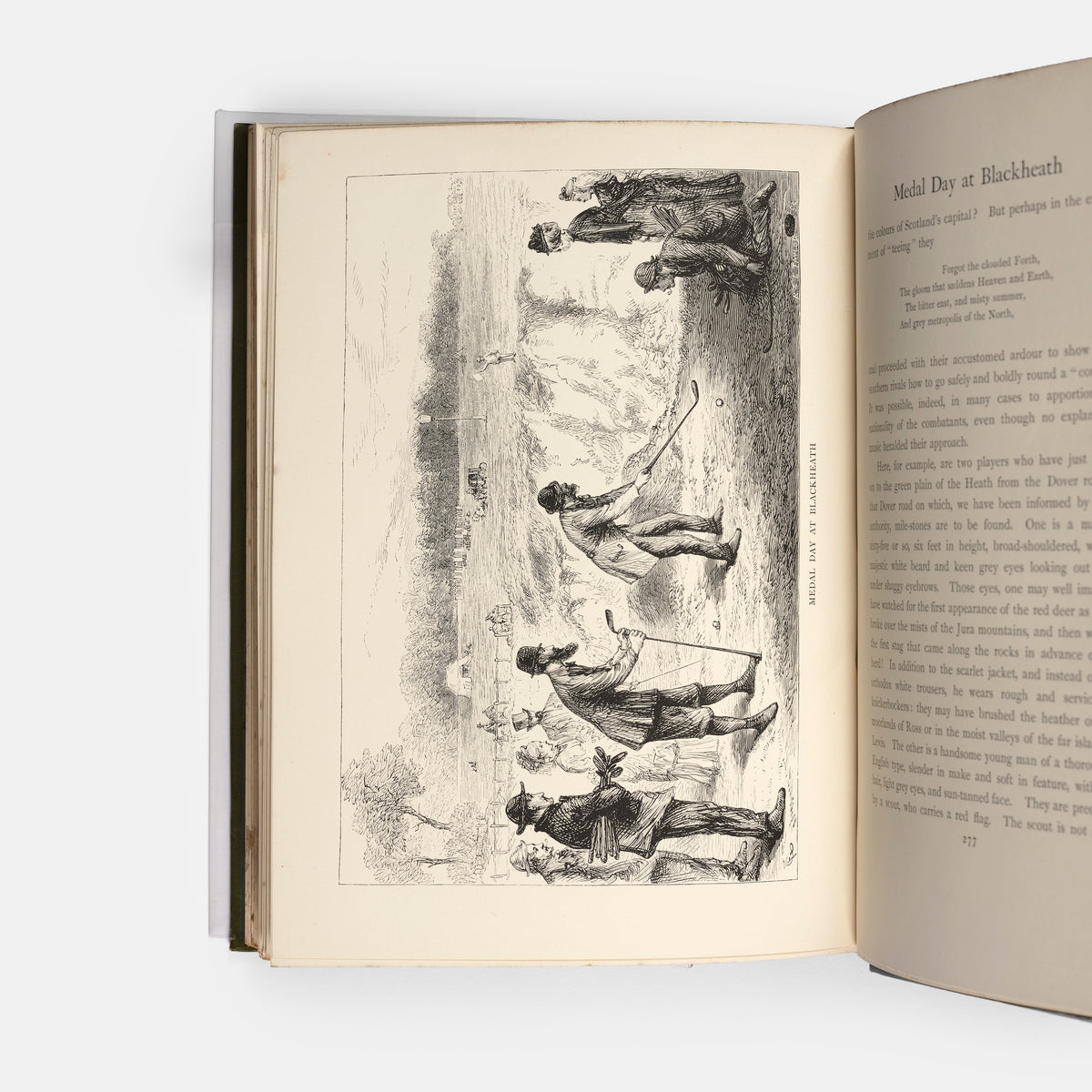 A handsome copy of Golf: A Royal and Ancient Game by Robert Clark.