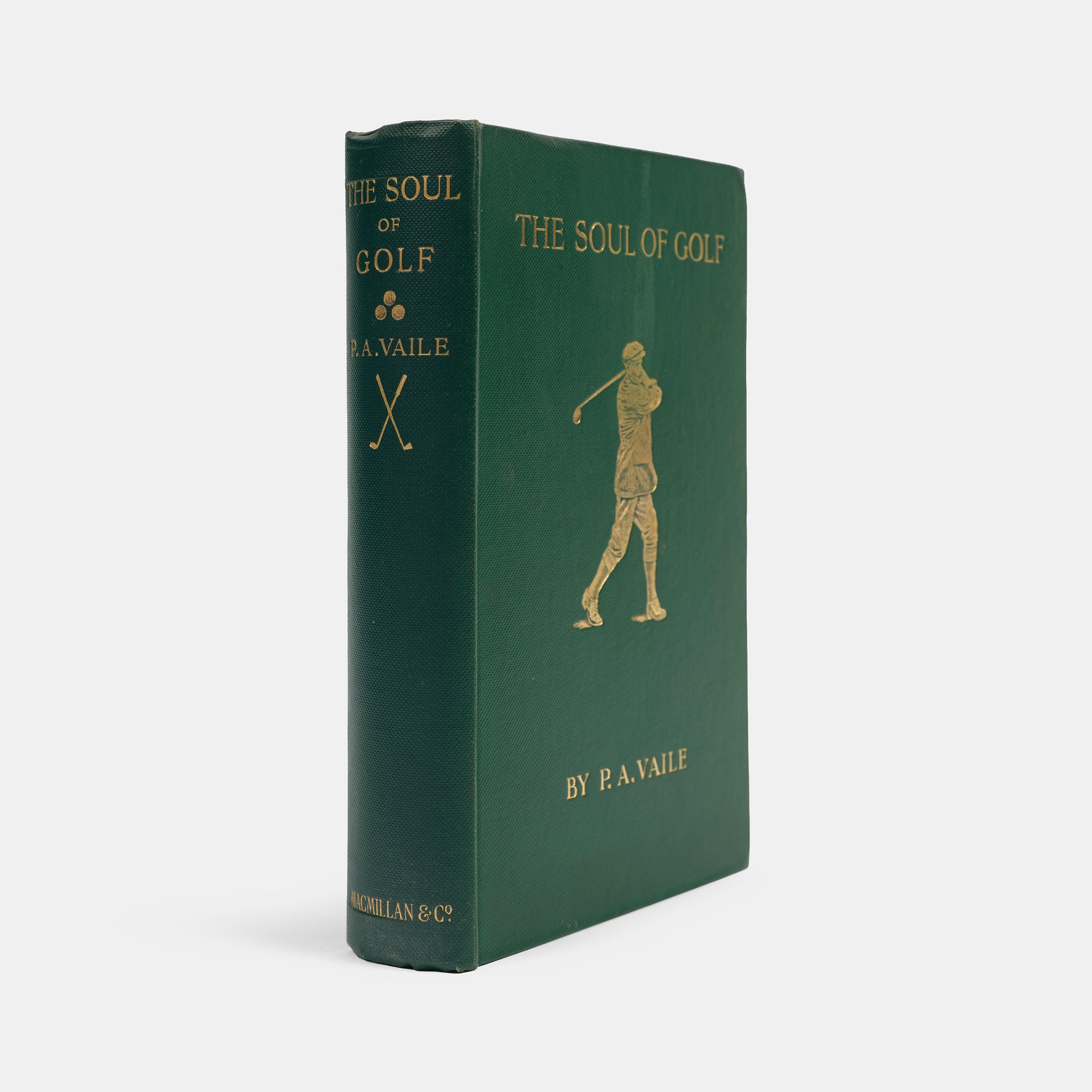 A first edition of The Soul of Golf by P.A. Vaile. 
