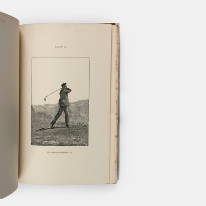 A handsome copy of The Art of Golf by Sir W.G. Simpson.