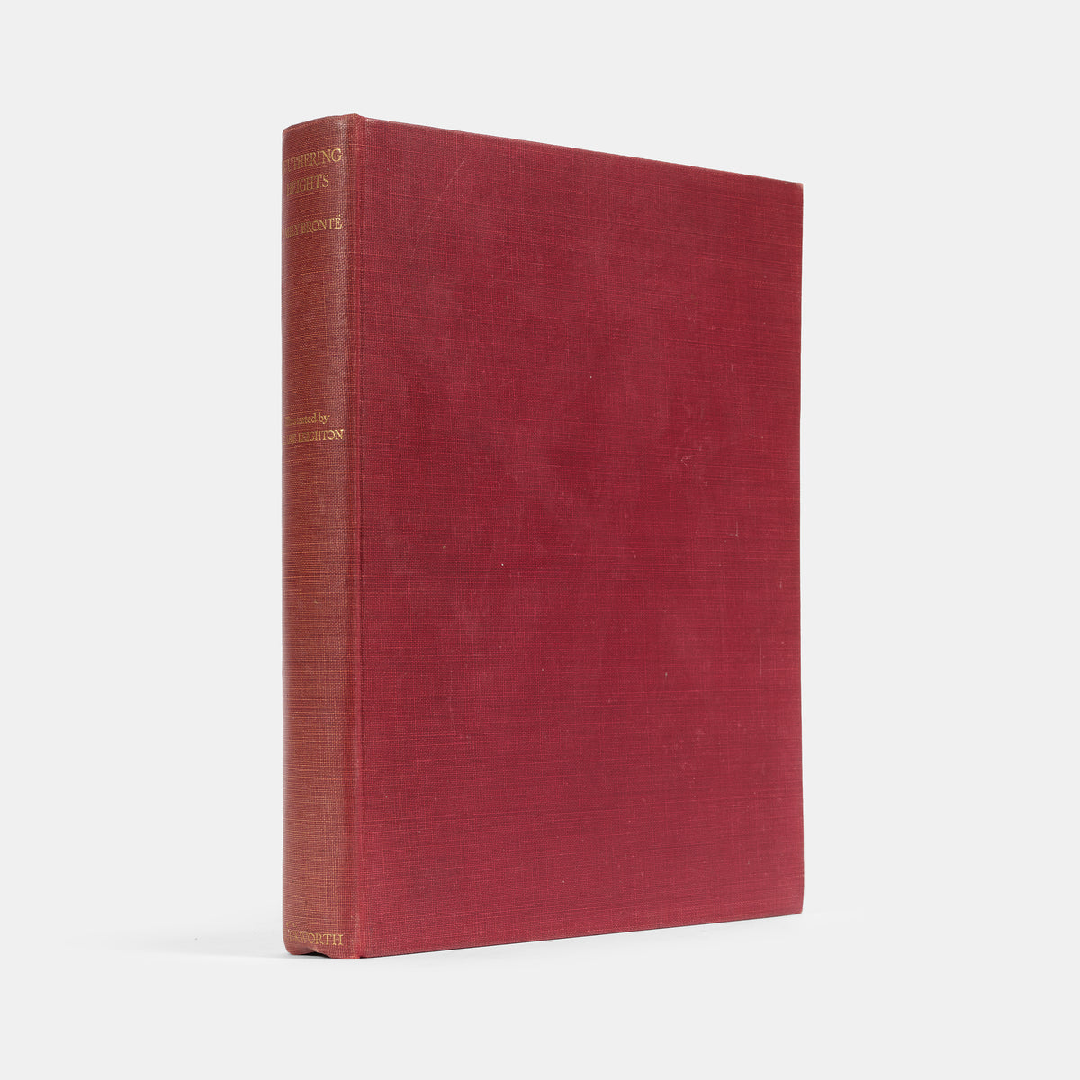 The first edition thus of Wuthering Heights by Emily Bronte with illustrations by Clare Leighton.