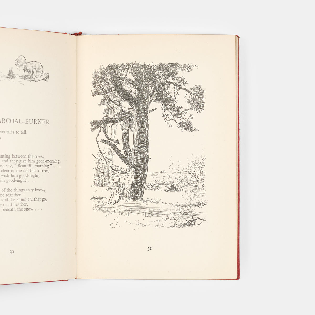 A lovely first edition of the deluxe issue of Now We Are Six by A.A. Milne and illustrated by E.H. Shepard.