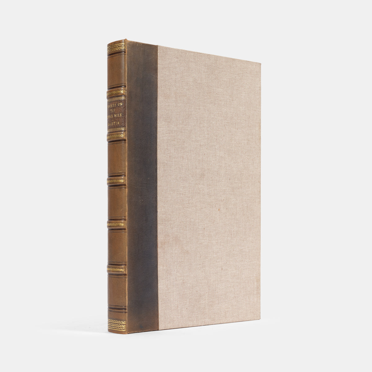 First editions of Garstin's 1901 and 1904 Reports on the Irrigation and Basin of the Upper Nile, from the noted collection of Humphrey Winterton, one of the greatest collectors of East Africa in the last quarter of the twentieth century.