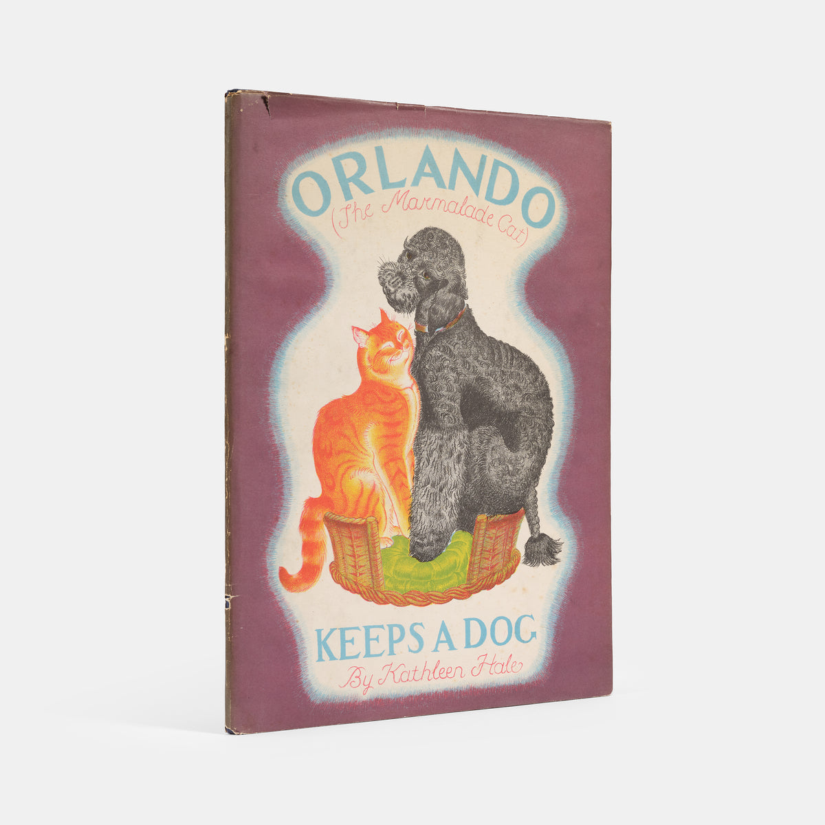 A first edition of Orlando the Marmalade Cat Keeps a Dog by Kathleen Hale.