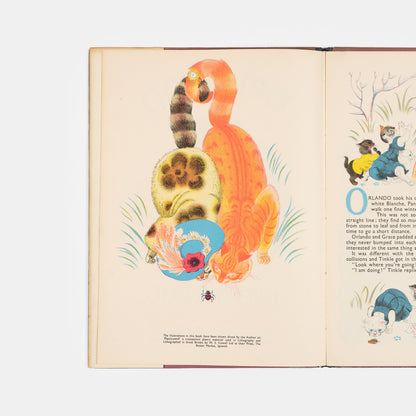 A first edition of Orlando the Marmalade Cat Keeps a Dog by Kathleen Hale.
