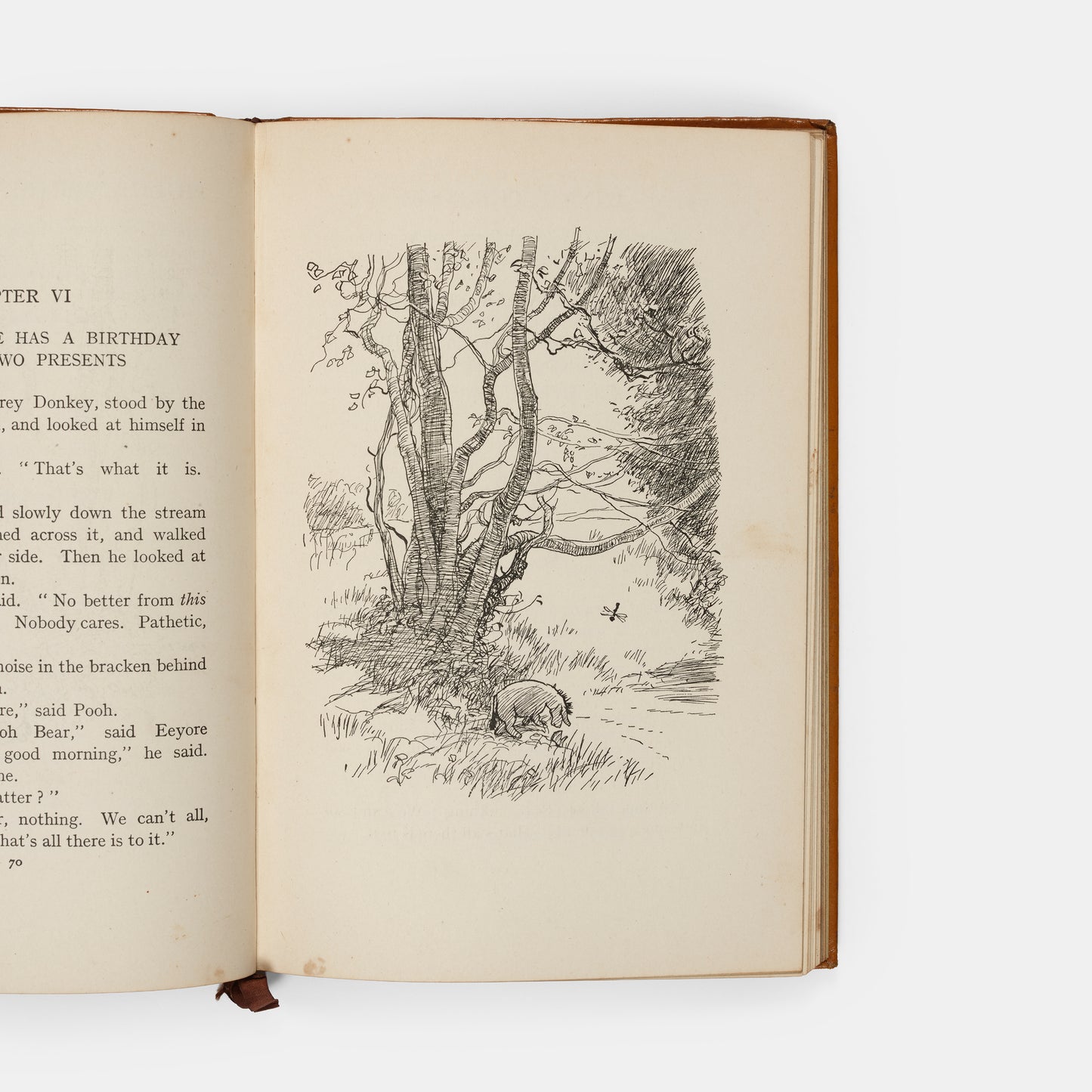 A lovely copy of the 'Monogram' edition of Winnie-The-Pooh by A.A. Milne with illustrations by E.H. Shepard.