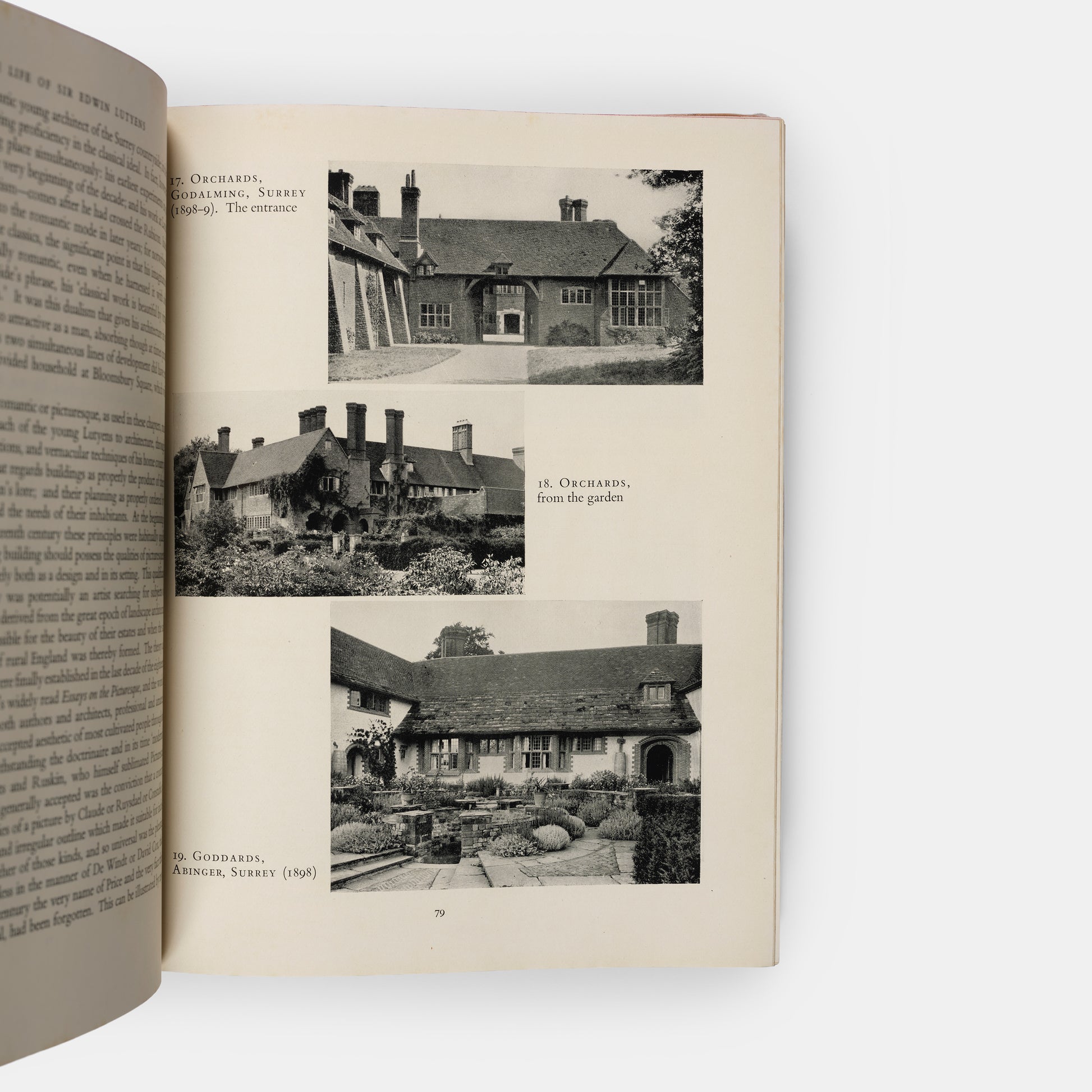 A special edition copy of The Life of Sir Edwin Lutyens by Christopher Hussey.