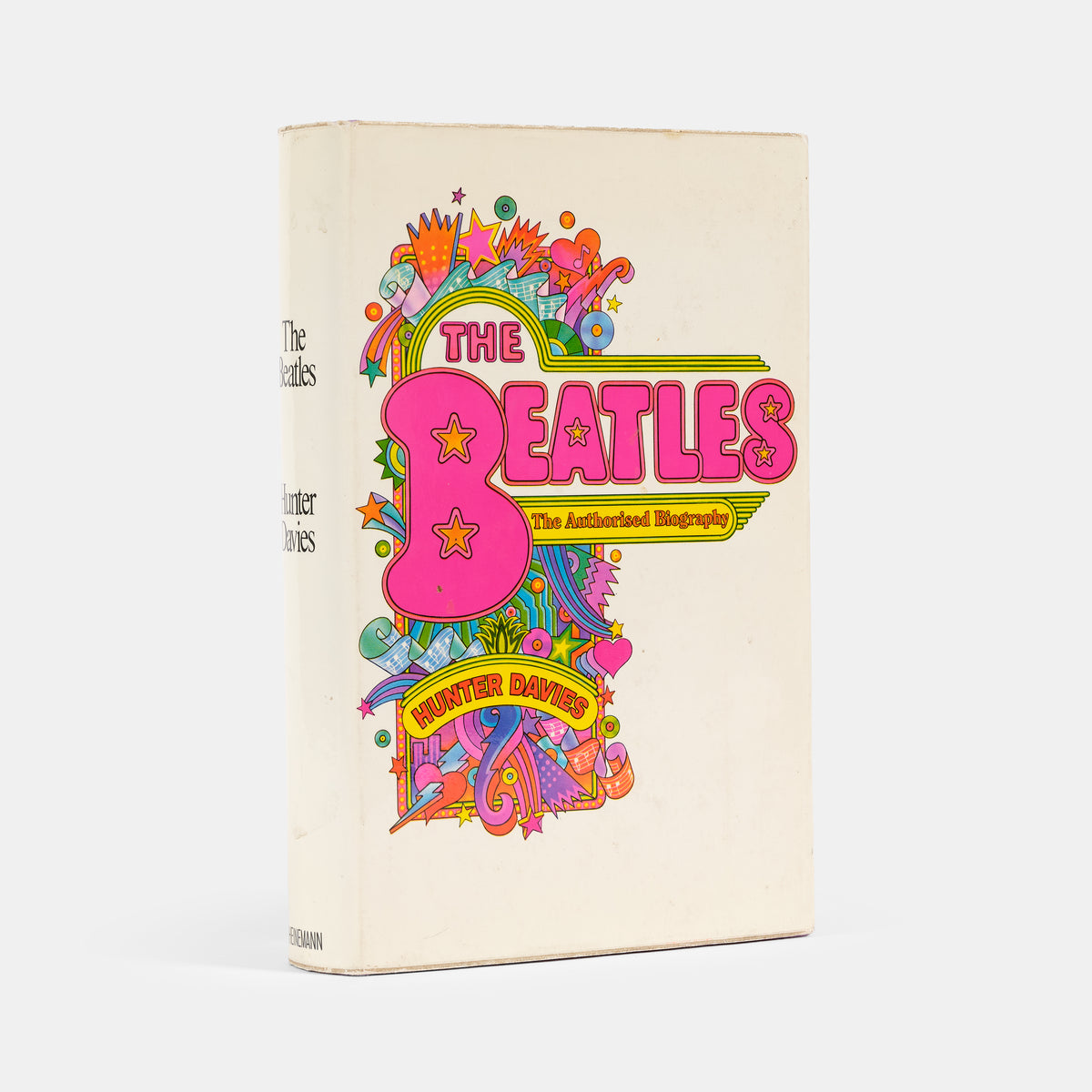 A first edition copy of The Beatles: The Authorised Biography by Hunter Davies.