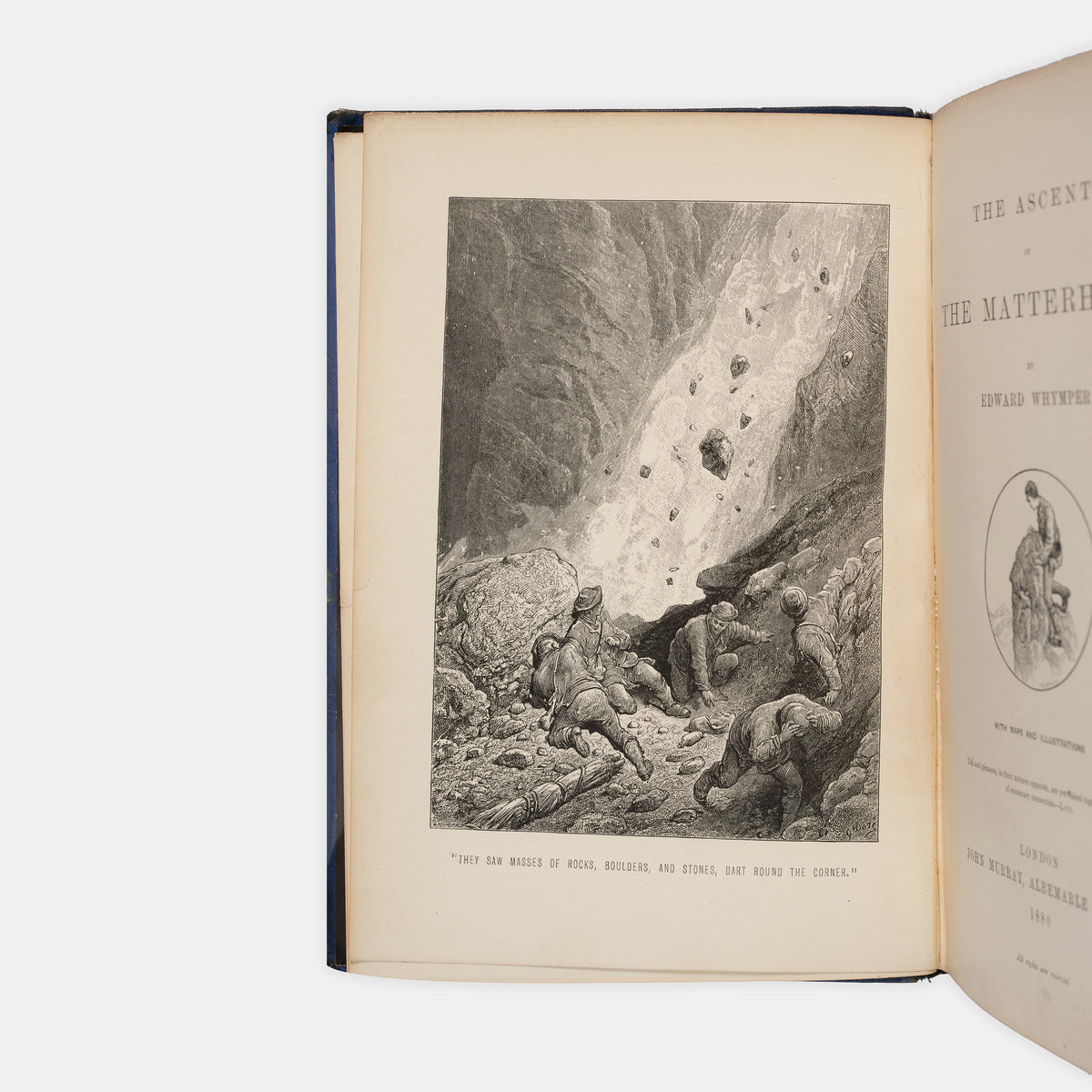 This title chronicles Whymper's many attempts to climb the matterhorn 