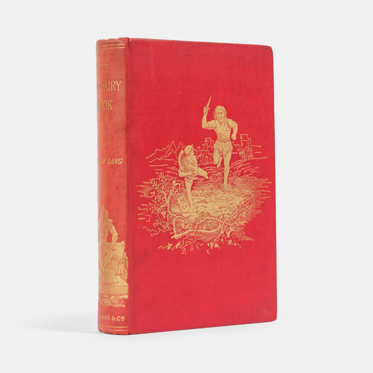 A lovely copy of The Red Fairy Book, edited by Andrew Lang and illustrated by H.J. Ford.