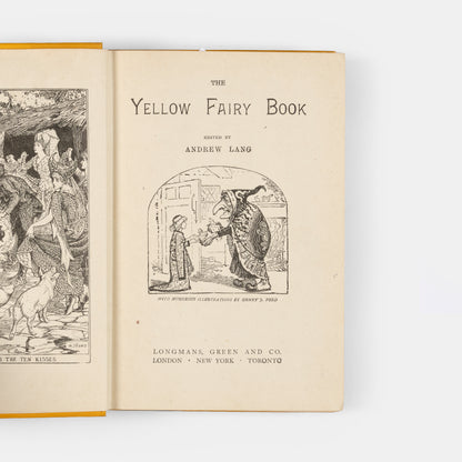 A lovely copy of The Red Fairy Book, edited by Andrew Lang and illustrated by H.J. Ford.