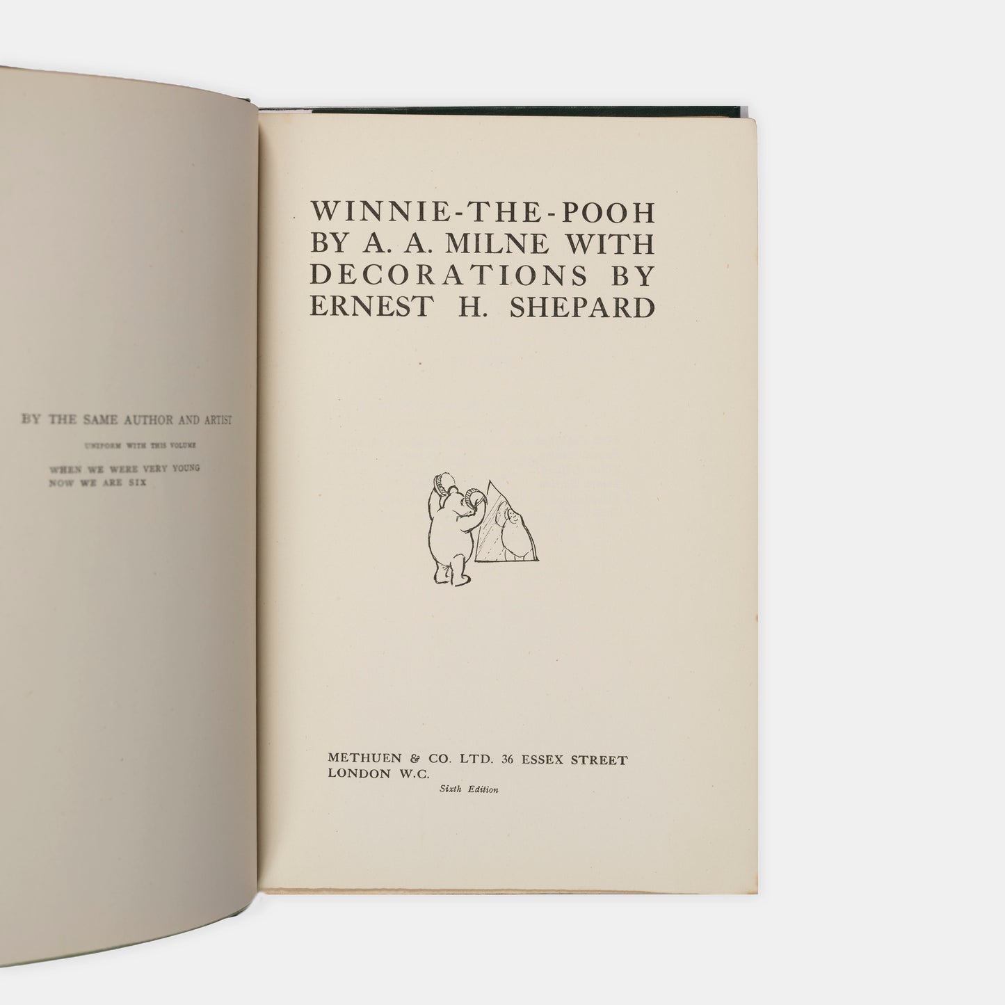 A lovely copy of Winnie-The-Pooh by A.A. Milne with illustrations by E.H. Shepard.