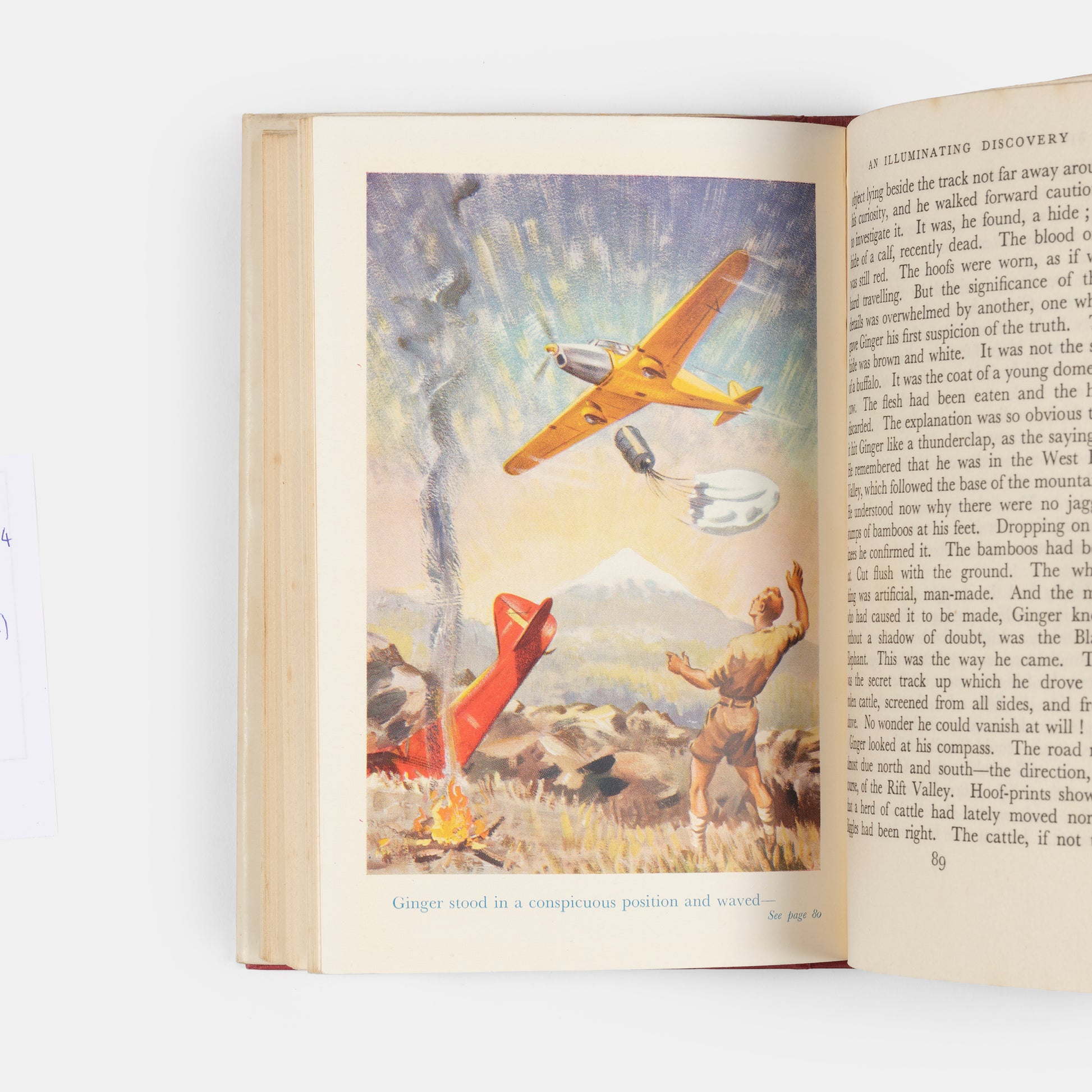 A first edition, first impression of Biggles and the Black Raider by Captain W.E. Johns.