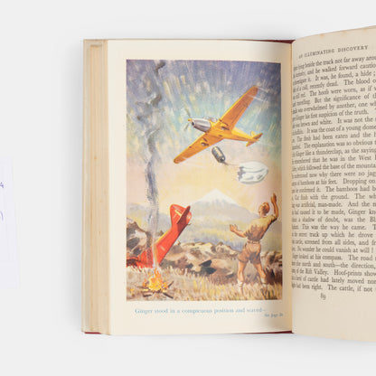A first edition, first impression of Biggles and the Black Raider by Captain W.E. Johns.