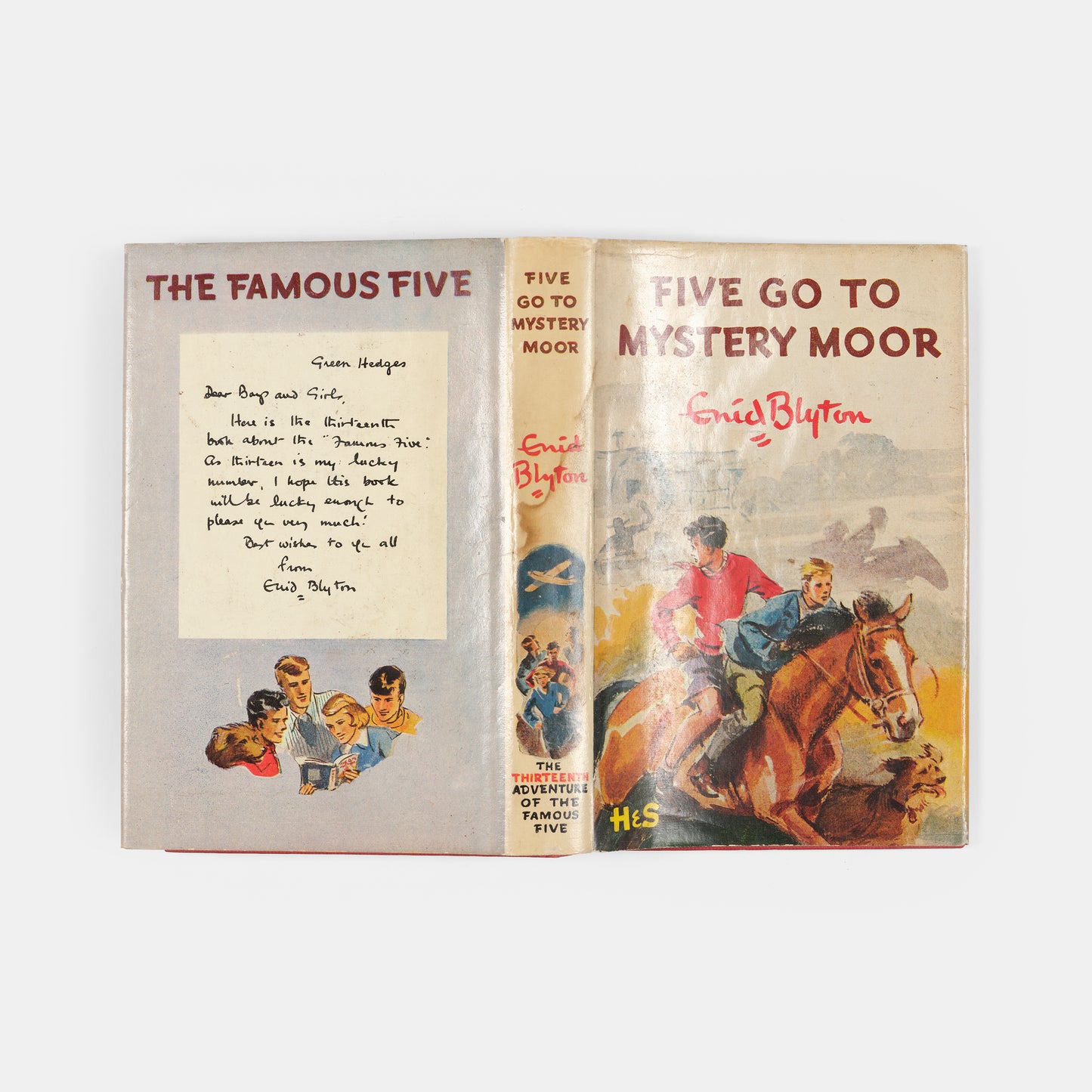 A wonderful first edition, first impression of Five Go To Mystery Moor by the classic children's writer Enid Blyton. 