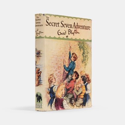 A first edition, first impression of The Secret Seven Adventure by Enid Blyton.