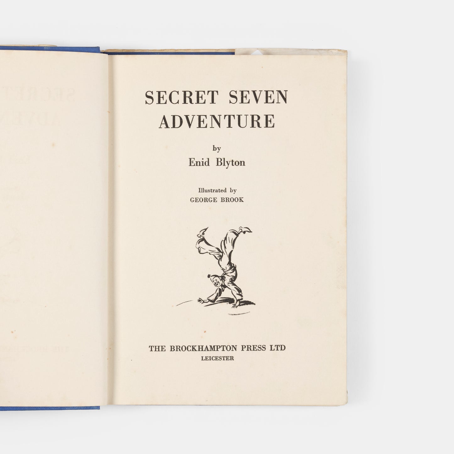 A first edition, first impression of The Secret Seven Adventure by Enid Blyton.