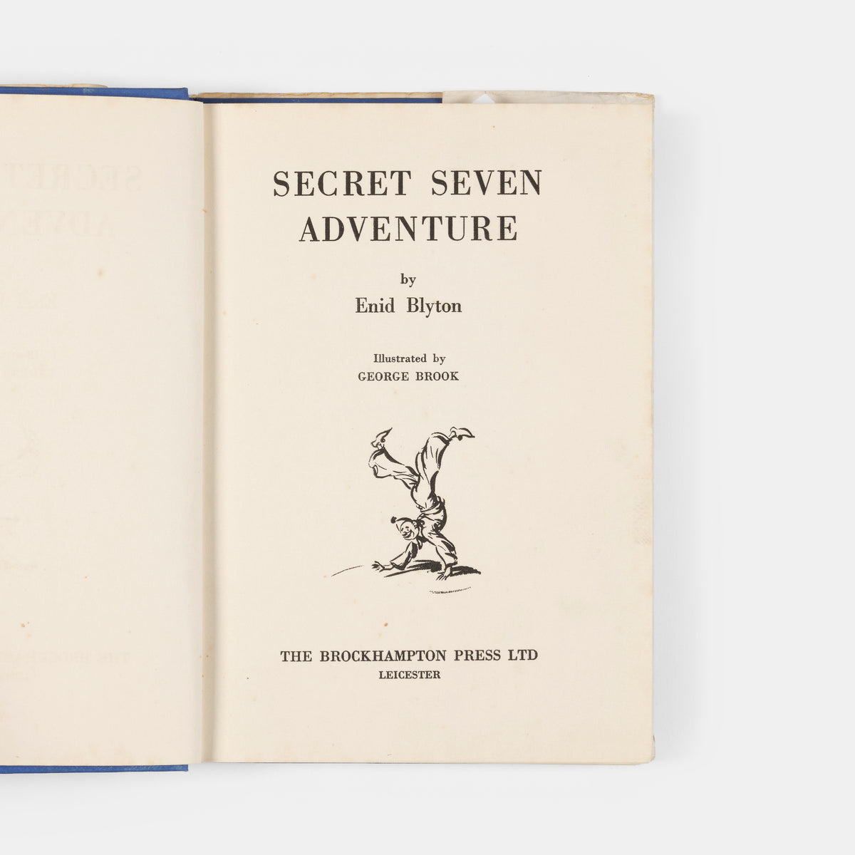 A first edition, first impression of The Secret Seven Adventure by Enid Blyton.