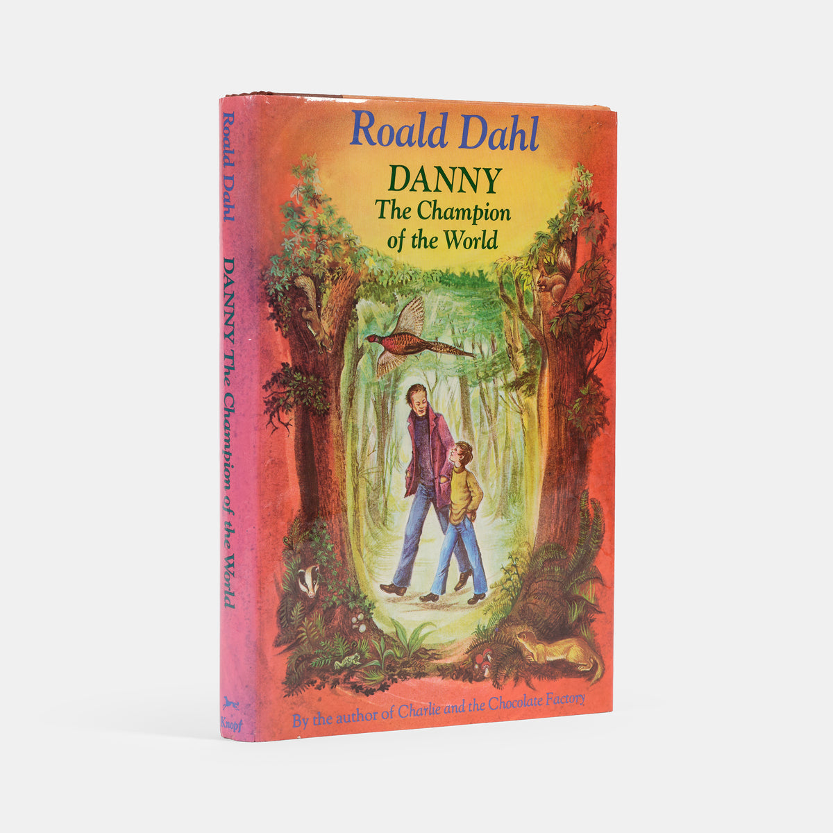 A first edition, first impression of Danny Champion of the World by Roald Dahl with illustrations by Jill Bennett.