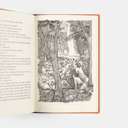 A first edition, first impression of Danny Champion of the World by Roald Dahl with illustrations by Jill Bennett.