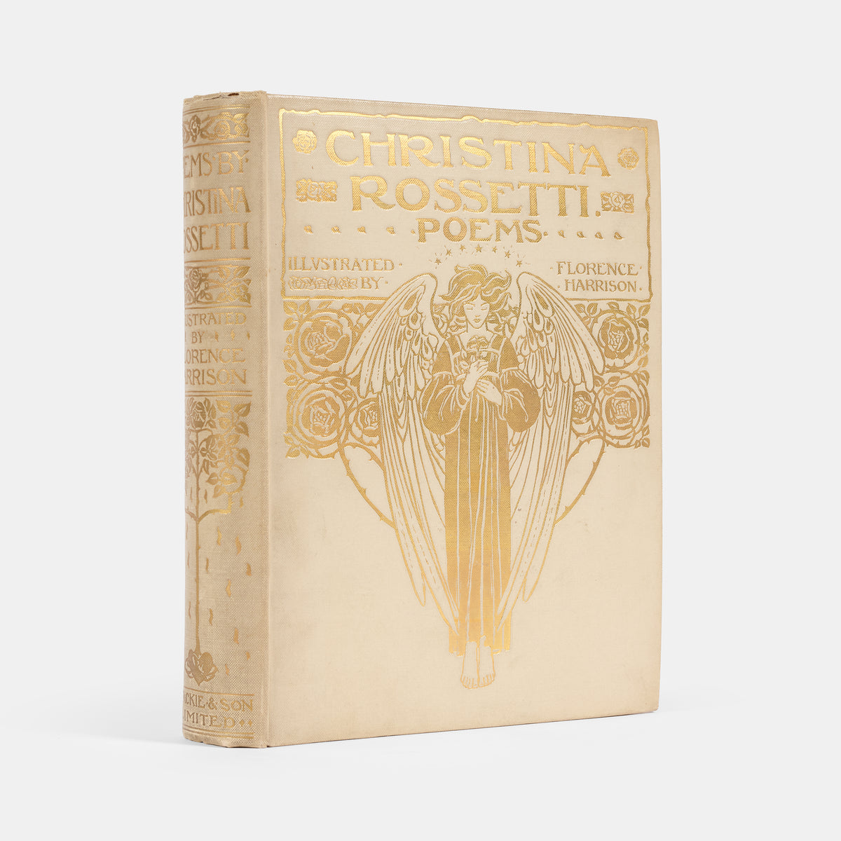 A beautiful edition of Christina Rosetti's Poems illustrated by Florence Harrison.