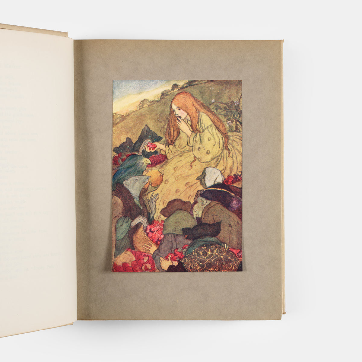 A beautiful edition of Christina Rosetti's Poems illustrated by Florence Harrison.