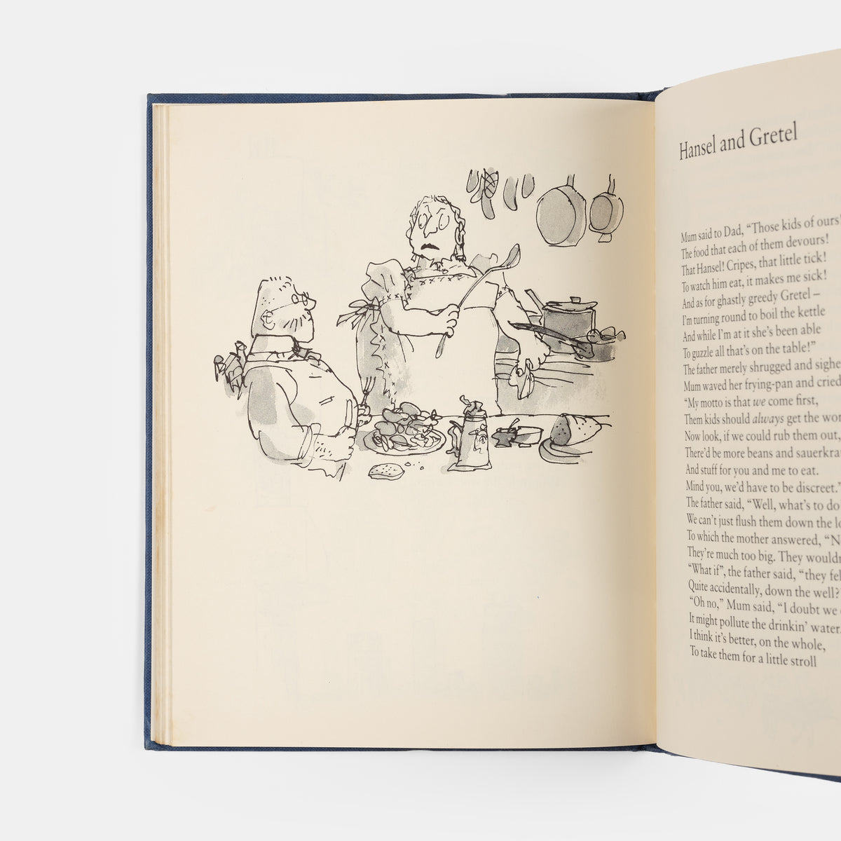 A lovely first edition of Rhyme Stew by Roald Dahl with illustrations by Quentin Blake.