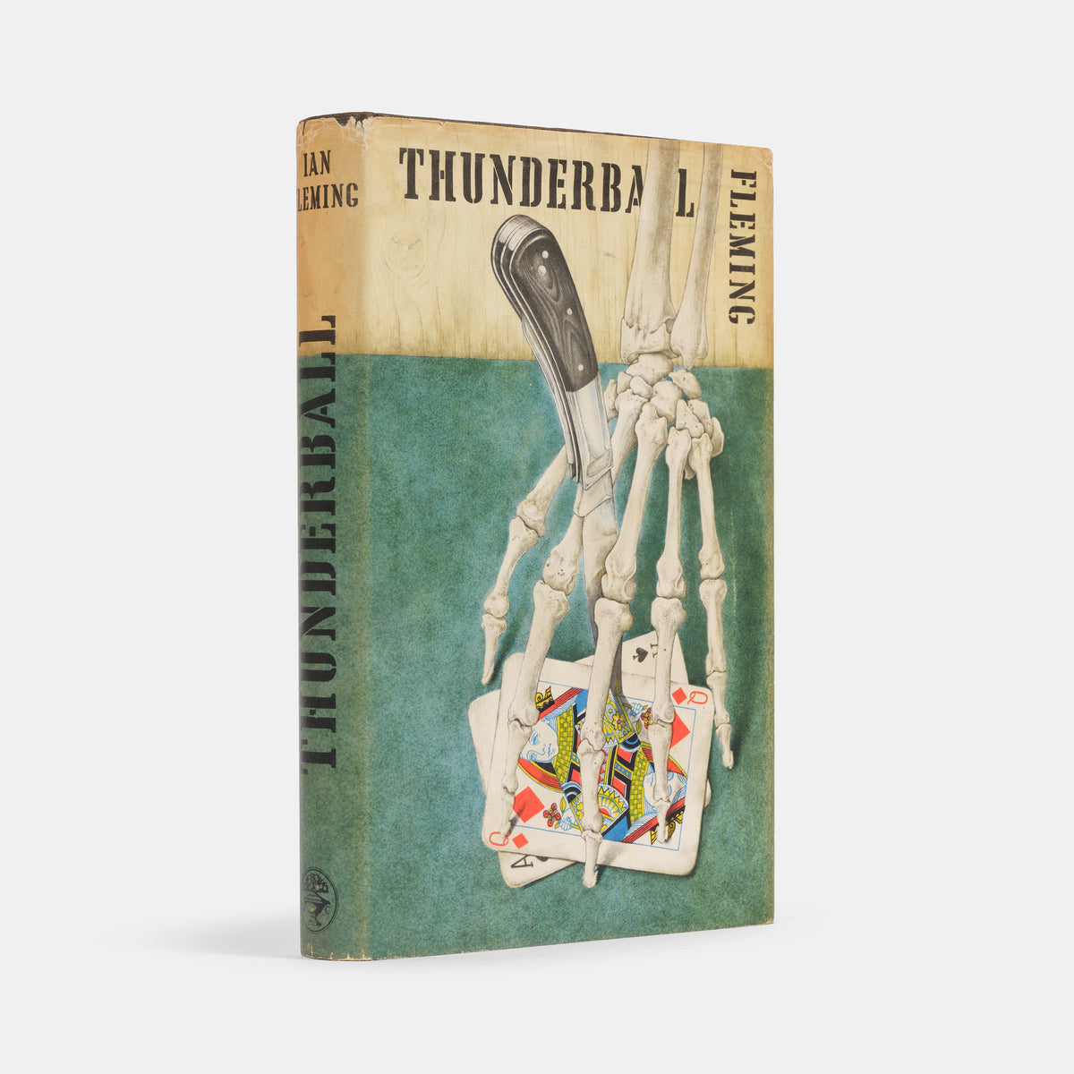 A first edition, first impression of Thunderball by Ian Felming, the ninth book in the James Bond series.