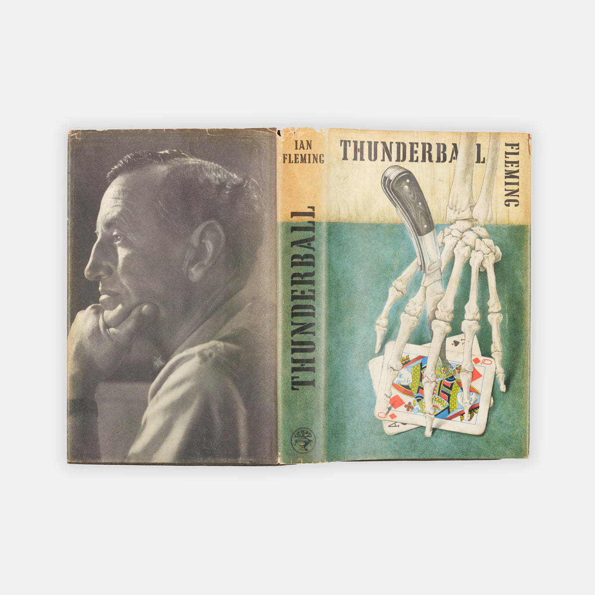 A first edition, first impression of Thunderball by Ian Felming, the ninth book in the James Bond series.