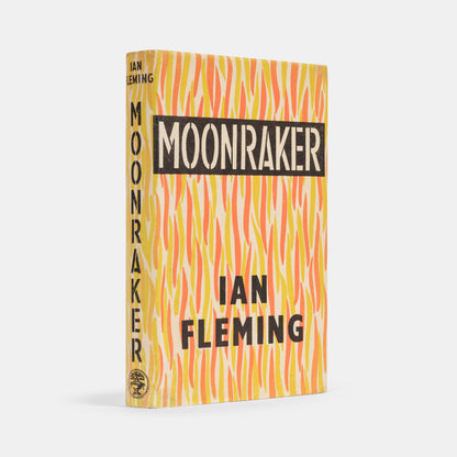 A first edition, first impression of Moonraker by Ian Fleming, the third book in the James Bond series.