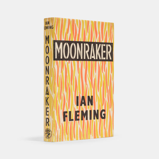 A first edition, first impression of Moonraker by Ian Fleming, the third book in the James Bond series.