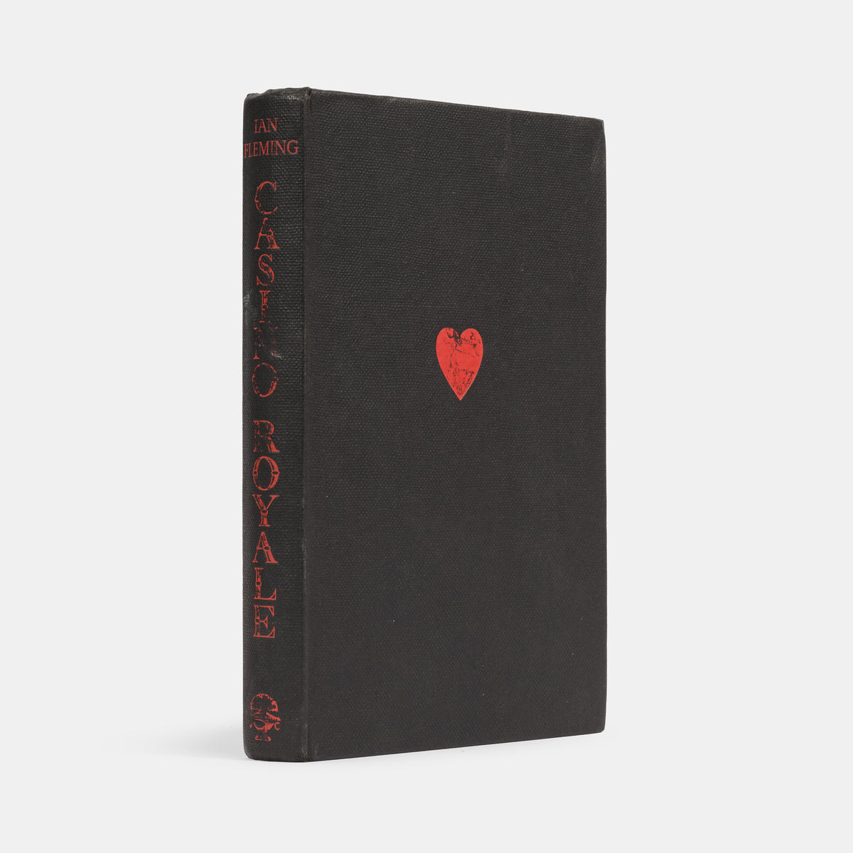 A first edition, first impression of Casino Royale by Ian Fleming, the first book in the James Bond series