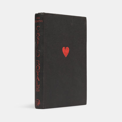 A first edition, first impression of Casino Royale by Ian Fleming, the first book in the James Bond series