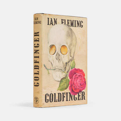 A first edition, first impression of Goldfinger by Ian Fleming, the seventh book in the James Bond series.